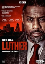 Luther Series 1-5 DVD Idris Elba NEW