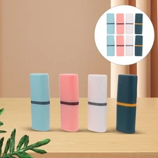  8 Pcs Toothbrush Protector Travel Containers Holder for Bathroom