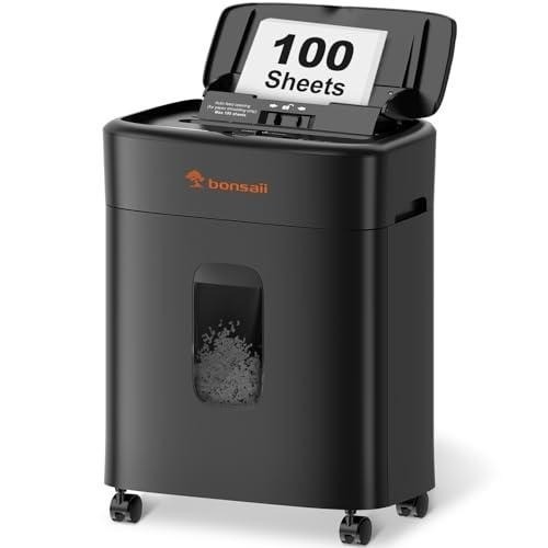 Bonsaii C231-D 100 Sheet Auto Feed Micro Cut Shredder P-4