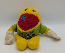 1980s Knickerbocker Pac-Man Eat You Up Beanie Plush SEE PHOTOS