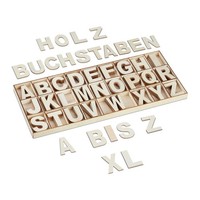 Holzbuchstaben Deko Buchstaben Bastelbuchstaben Set GroßBuchstaben Aus Holz