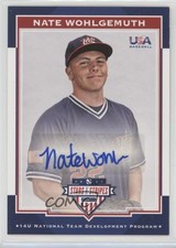 2017 Panini USA Baseball Stars & Stripes 16/399 Nate Wohlgemuth #46 Auto f0v