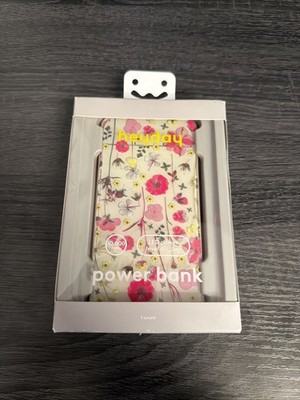 heyday power bank - 10000 mAh - LED power display - Multi Floral
