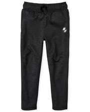 Boys' Sport Knit Performance Pants Black Medium
