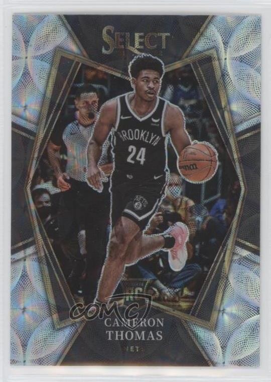 2021-22 Panini Select Premier Level Scope Prizm Cameron Thomas #126 13w9