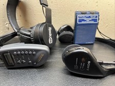 SONY FM/AM Walkman Radio, Headphones  KROSS  Radioshack Weather Band Radios