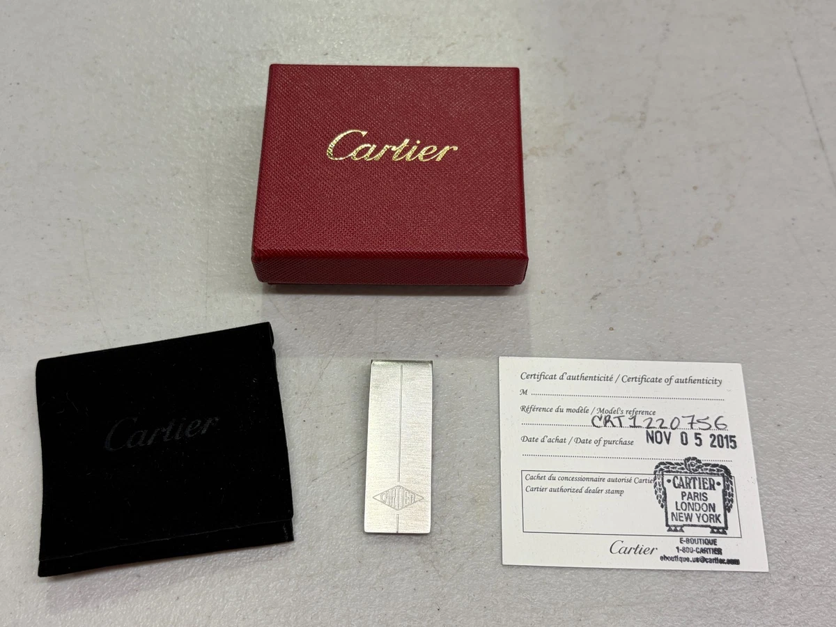 Cartier Money Clip Wallets for Men for sale - eBay