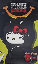 2026 McDonald s Hello Kitty Godzilla Happy Meal Promotional Poster NEW 55x35
