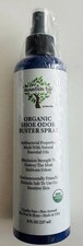 2 Pk MOUNTAIN TOP Shoe Odor Buster Spray, Organic Strong, 8oz, New Sealed, USA