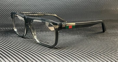 GUCCI GG1117O 003 Grey Gradient Men's 56 mm Medium Eyeglasses