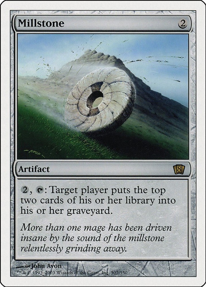 Millstone - 8th Edition 8ED - 307 - LP - MTG