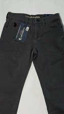 U.S. Polo Assn Boy Casual Pants Stretch Adjustable Waist Band Size 6
