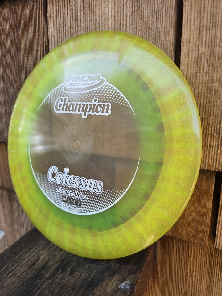 INNOVA CHAMPION COLOSSUS 171g  Pre-embossed Penned Run  Dyed   - Image 2 of 3