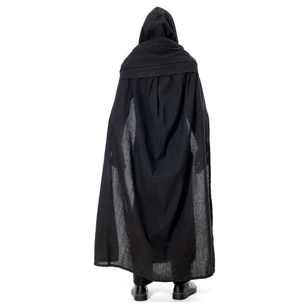 Star Wars Sith Dark Lord Darth Revan Cosplay Deluxe Battle Costume+Cloak fullset image 4