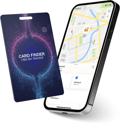 Wallet Tracker Card， Tracking Card for Luggage Tags, Rechargeable Thin GPS Smart