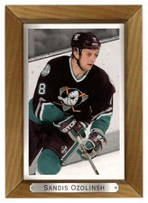 Sandis Ozolinsh - Anaheim (Hockey Card) 2003-04 Upper Deck Bee Hive # 7 Mint