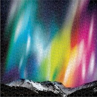 Puzzle (500 T.) Kosmische Lichter (Galison/Mudpuppy) Neu/Ovp