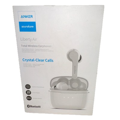 Anker A3902J21 SoundCore Liberty Air Earbuds - White NEW In Box. See Description