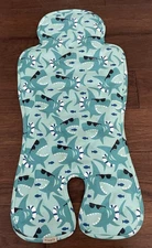 CAR SEAT COOLER PAD Gel Mat Baby Cushion for Stroller Dining Chair Sharks YINBLY