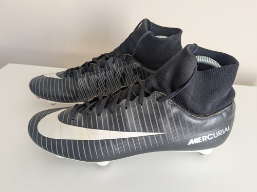 Nike Mercurial Victory VI Sock Football Boots Metal Studs - UK Size 8 EU 42.5 - Picture 1 of 19