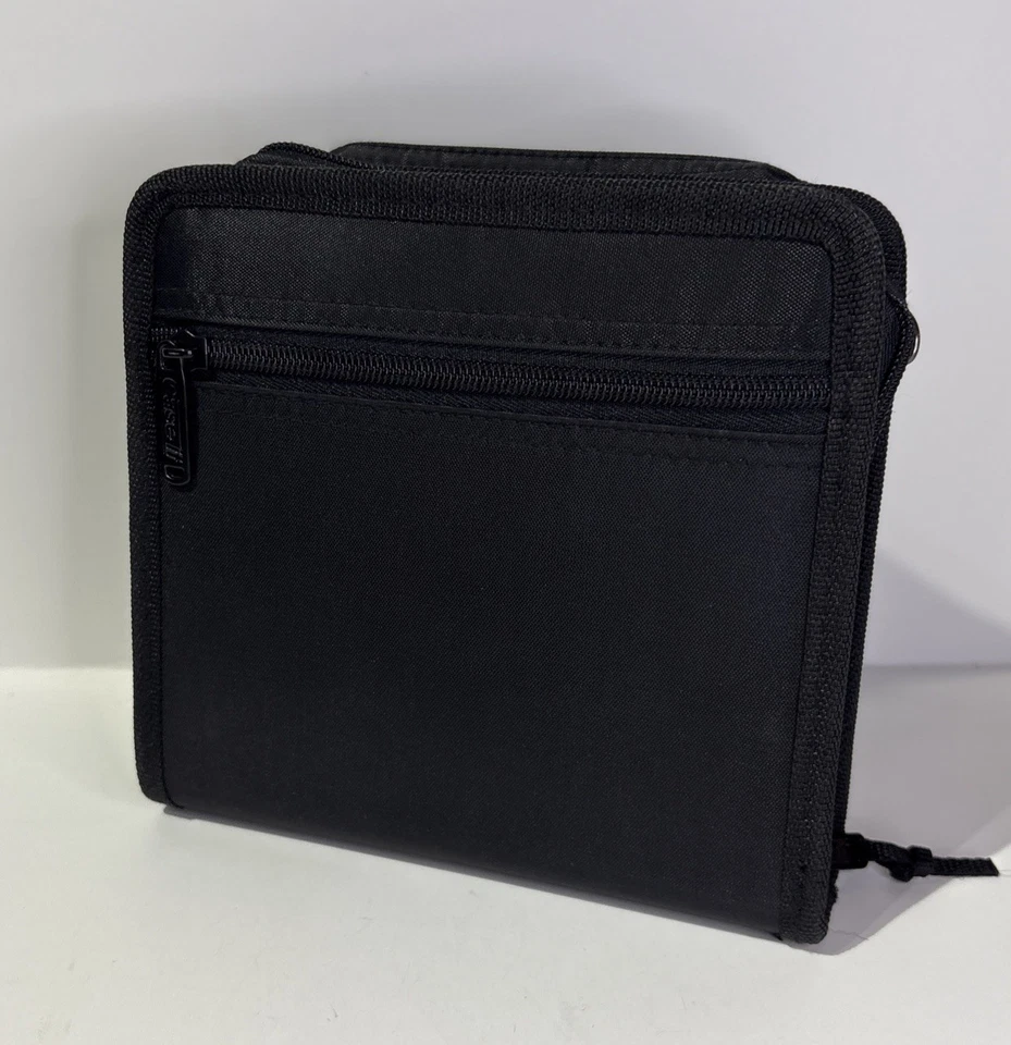 Case It CD Storage Carrier Travel Black Case with Discman Pocket Holds up to 24 - Image 4 of 4