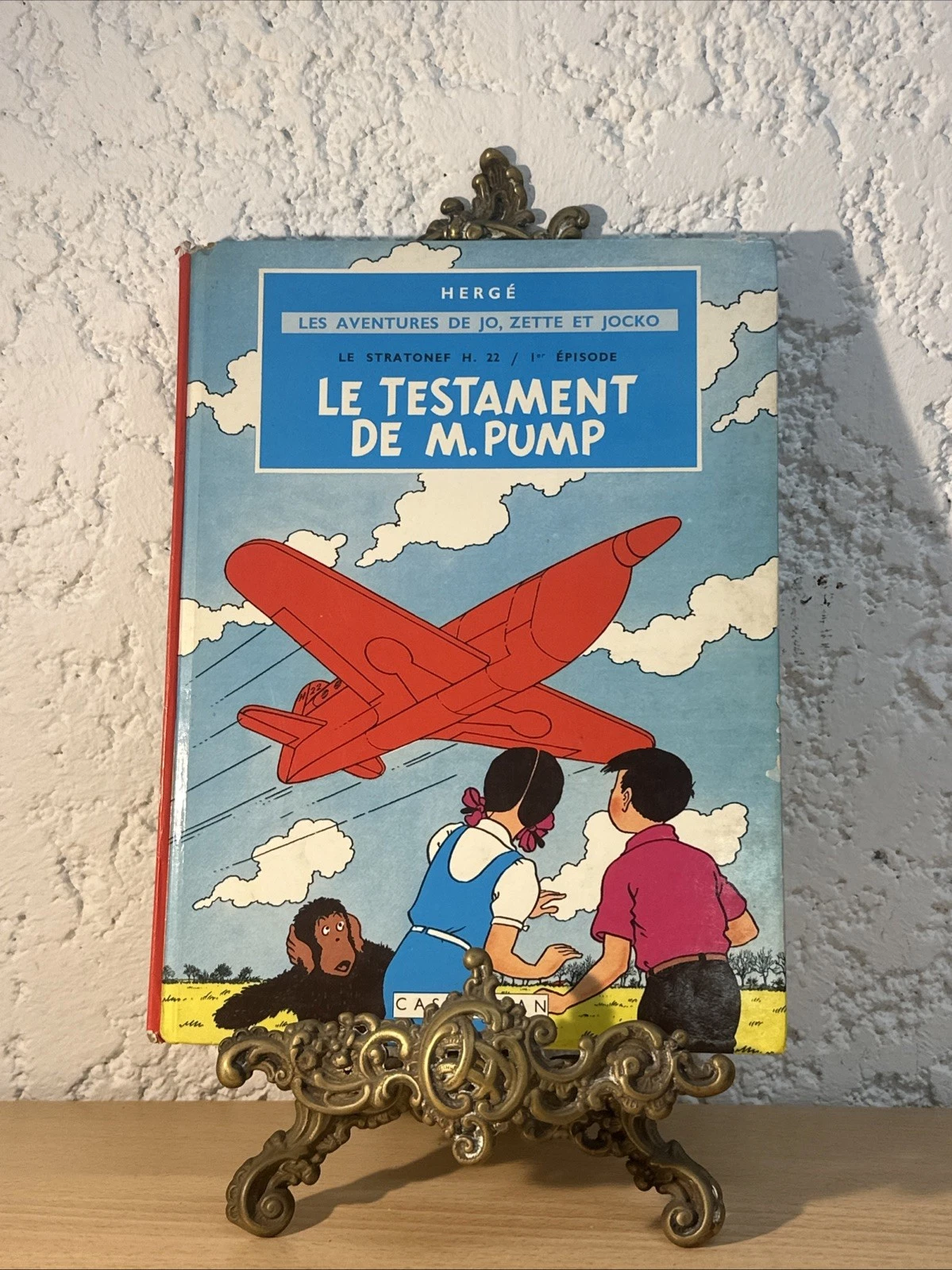 BD Les Aventures De Jo, zette Et Jocko Le Stratonef H.22 / 1er Épisode Casterman