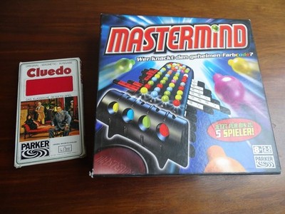 Spielesammlung-Reisespiele Cluedo Magnetic - Mastermind-Superhirn komplett Logik