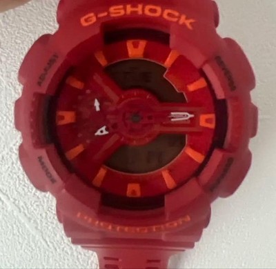 CASIO G-SHOCK GA-110AC Red Watch 20ATM From Japan