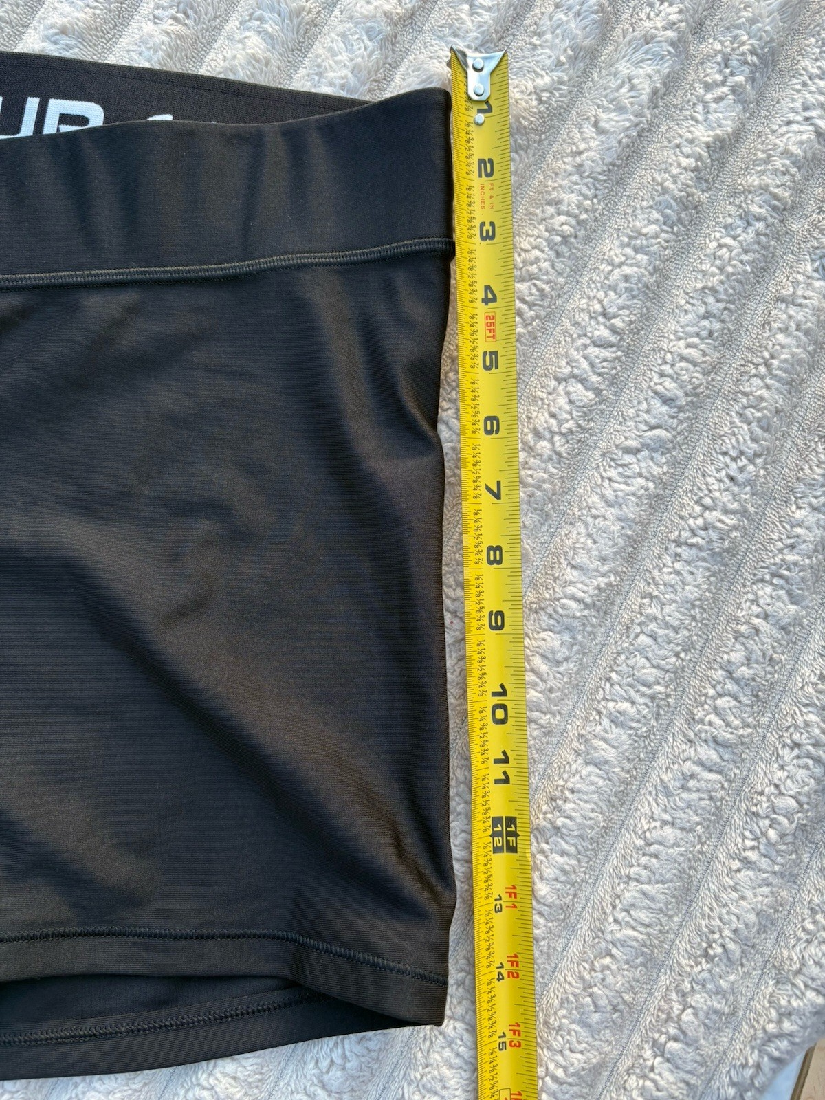 Under Armour HeatGear Compression Shorts Women's Black Heatgear Size large thumbnail 4