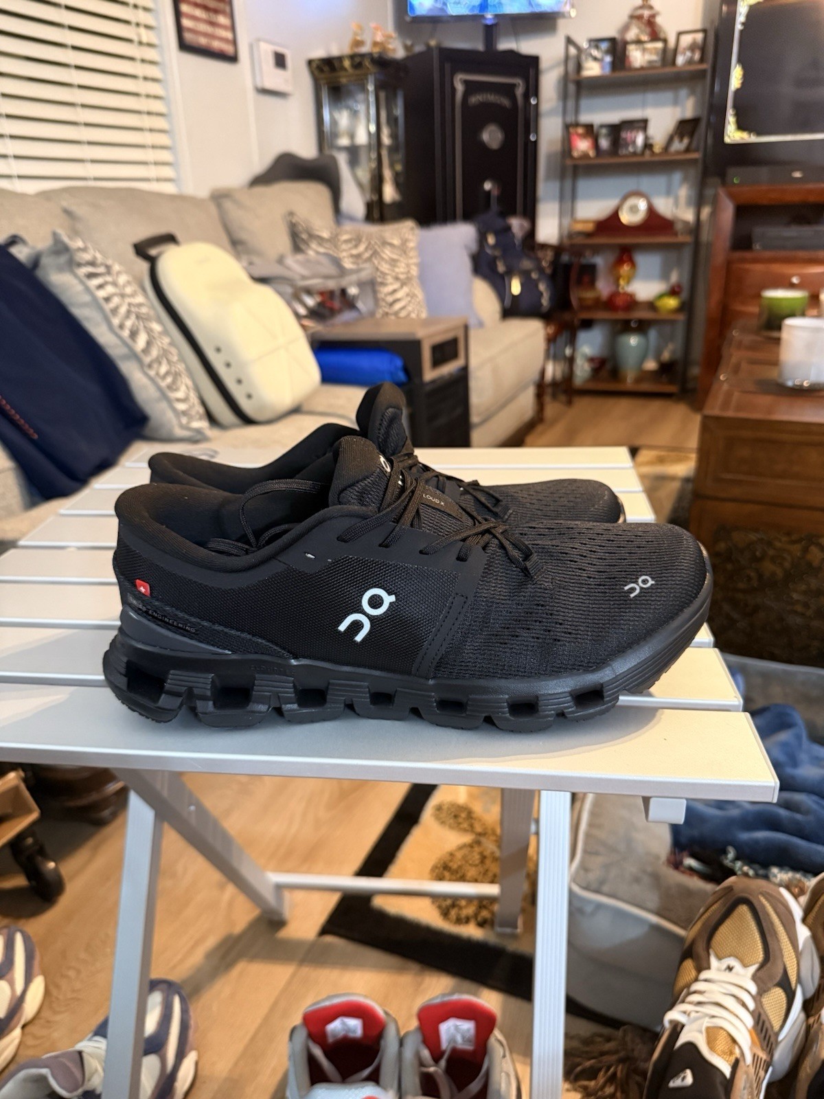 Size 11 - ON Cloud X 4 Black Eclipse - image 2