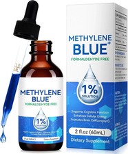 Methylane Blue 1 60mL USP Pharmaceutical Grade 99.99 - Ultra Pure Made in USA