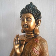 Piękny Budda 44cm. Odporna na warunki atmosferyczne. Feng Shui Shiva 