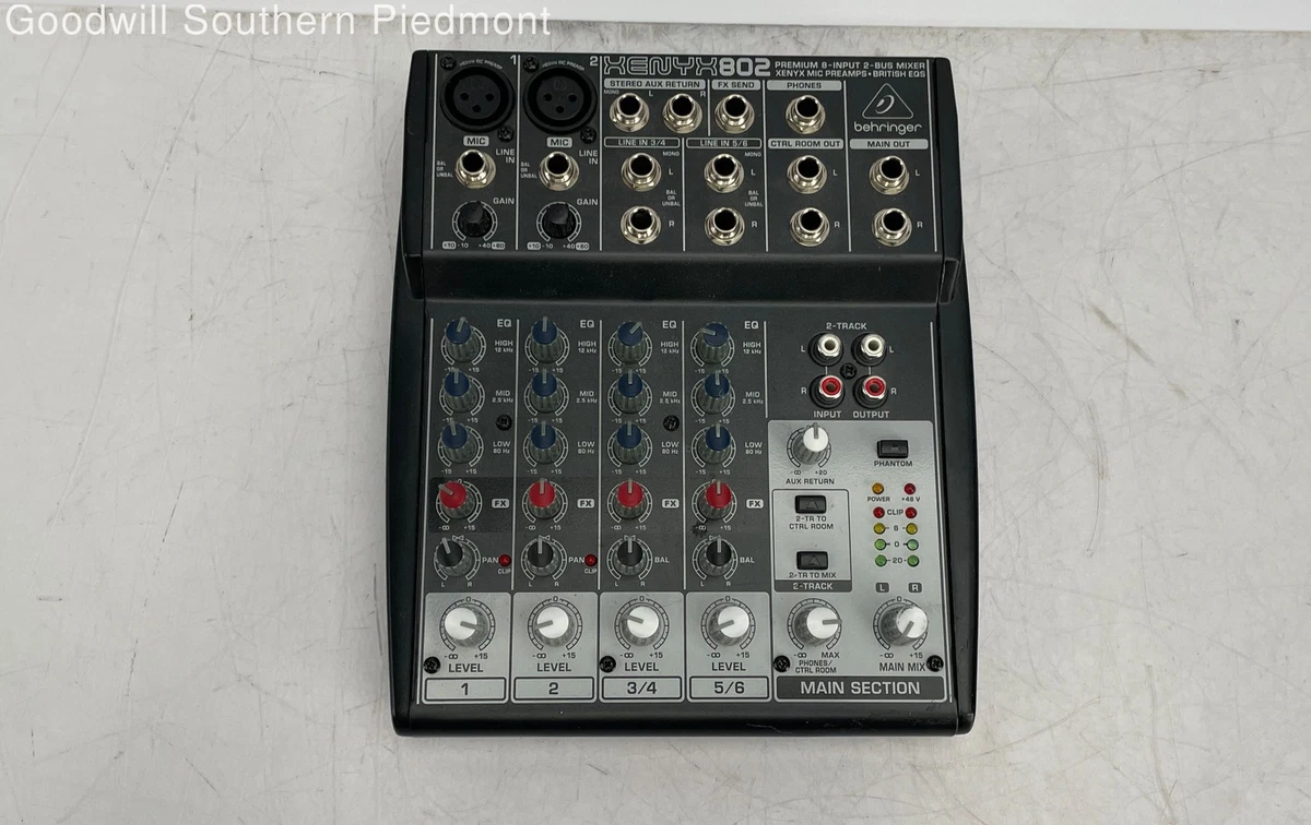 Behringer Xenyx 802 Mixer for sale - eBay