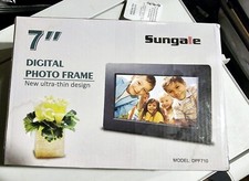 Sungale 7-inch Digital Photo Frame, Ultra Slim Design, Plug and Play DPF710