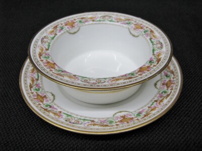 11 Antique Richard Ginori of Italy Tuscan Garland Ramekins Marshall Fields 1930s