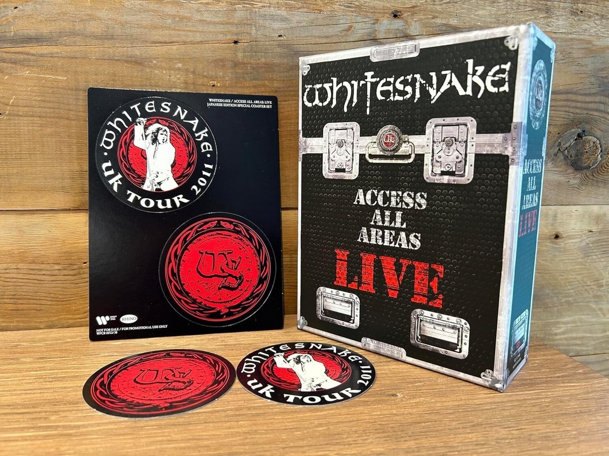 Box Set Whitesnake Access All Areas Live