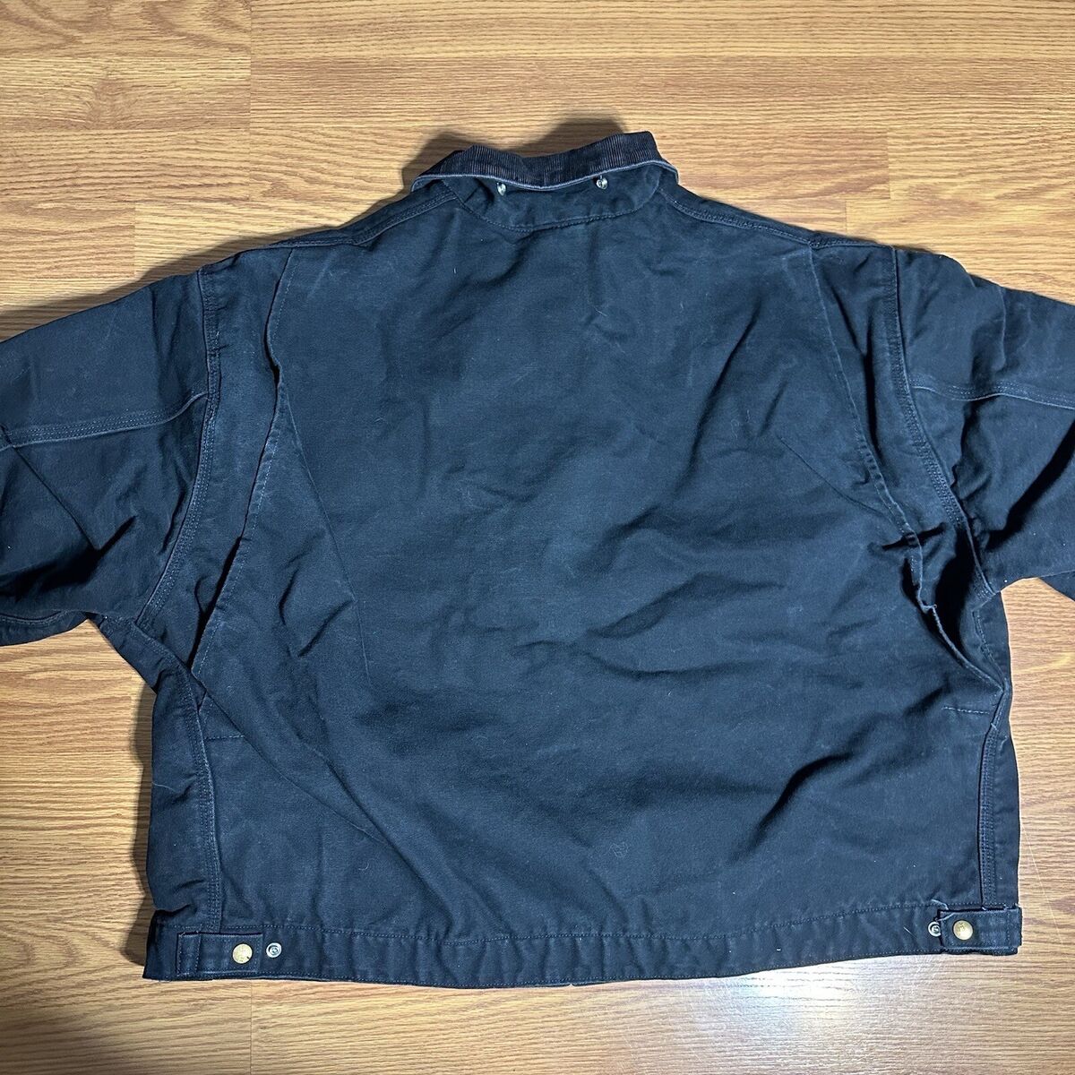 Carhartt J01 BLK Vintage Blanket Lined Detroit Work Jacket Carhartt J01 BLK Vintage Blanket Lined Detroit Work Jacket