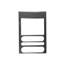 Real Carbon Fiber Center Console AC CD Panel Cover Trim For Ford F-150 FX4 04-08