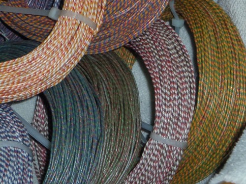 84 ft PAIR WESTERN ELECTRIC 22 GAUGE ,CLOTH, SILK, TINNED - Picture 8 of 8