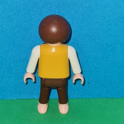 Personnage Playmobil Enfant Cheveux Marron - Catégorie 3 - Réf 19 - Occasion En Très Bon état - Figurine Seule