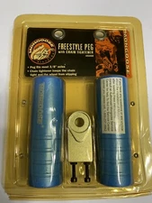 MONGOOSE BMX ORIGINAL BICYCLE PEGS  FREESTYLE 45468 & CHAIN TENSIONER