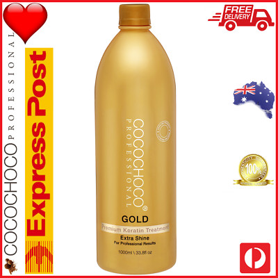    COCOCHOCO Pro GOLD Keratin Treatment 1000ml Hair Straight Salon FAST EXPRESS