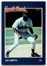 1988 Grand Slam Baseball Card Ed Smith c South Bend White Sox #5