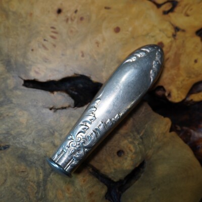Vintage Silver Plate Pipe Tamper for Smoking Briar and Meerschaum Pipes E