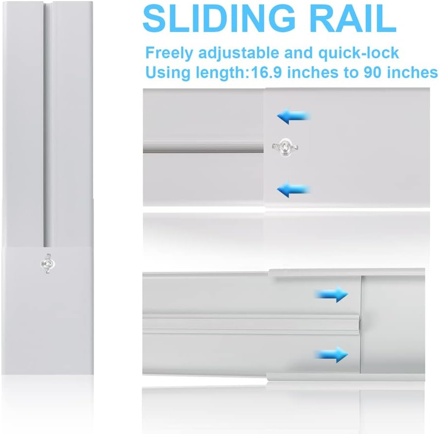 Portable Air Conditioner Sliding Door Vent Kit Portable Air