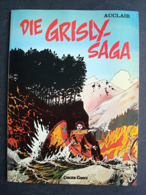 Carlsen   Die Grisly-Saga   Auclair (1980) Top-Zustand! 1. Auflage