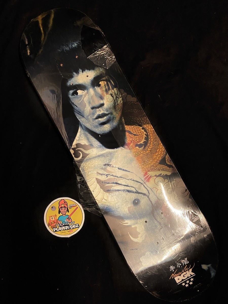 【激レア】 DGK ALL DAY デッキ ホログラム RARE Bruce Lee Golden Dragon Lenticular Holographic DGK Skateboard