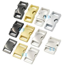10mm 15mm 20mm 25mm Paracord Metal Buckles Side Release Shackle Webbing Strap