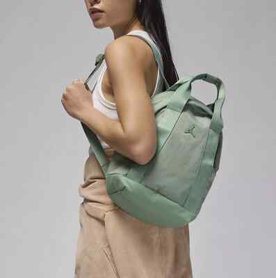 Jordan Alpha Mini Backpack (9L) Jade Smoke Green Travel Gym WA0918