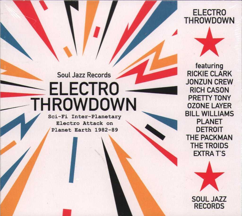 Various Artists Electro Throwdown - Sci-Fi Inter-Planetary Electro Attac NEW